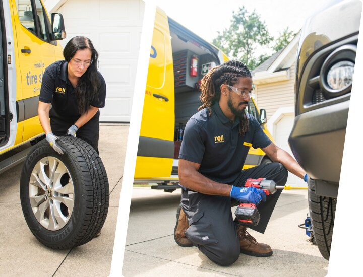 Mobile Tire Installation - Roll by Goodyear | Goodyear Tires